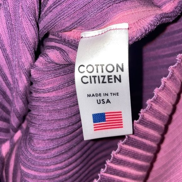 Cotton Citizen contrasting dye long-sleeved dress - Picture 12 of 13